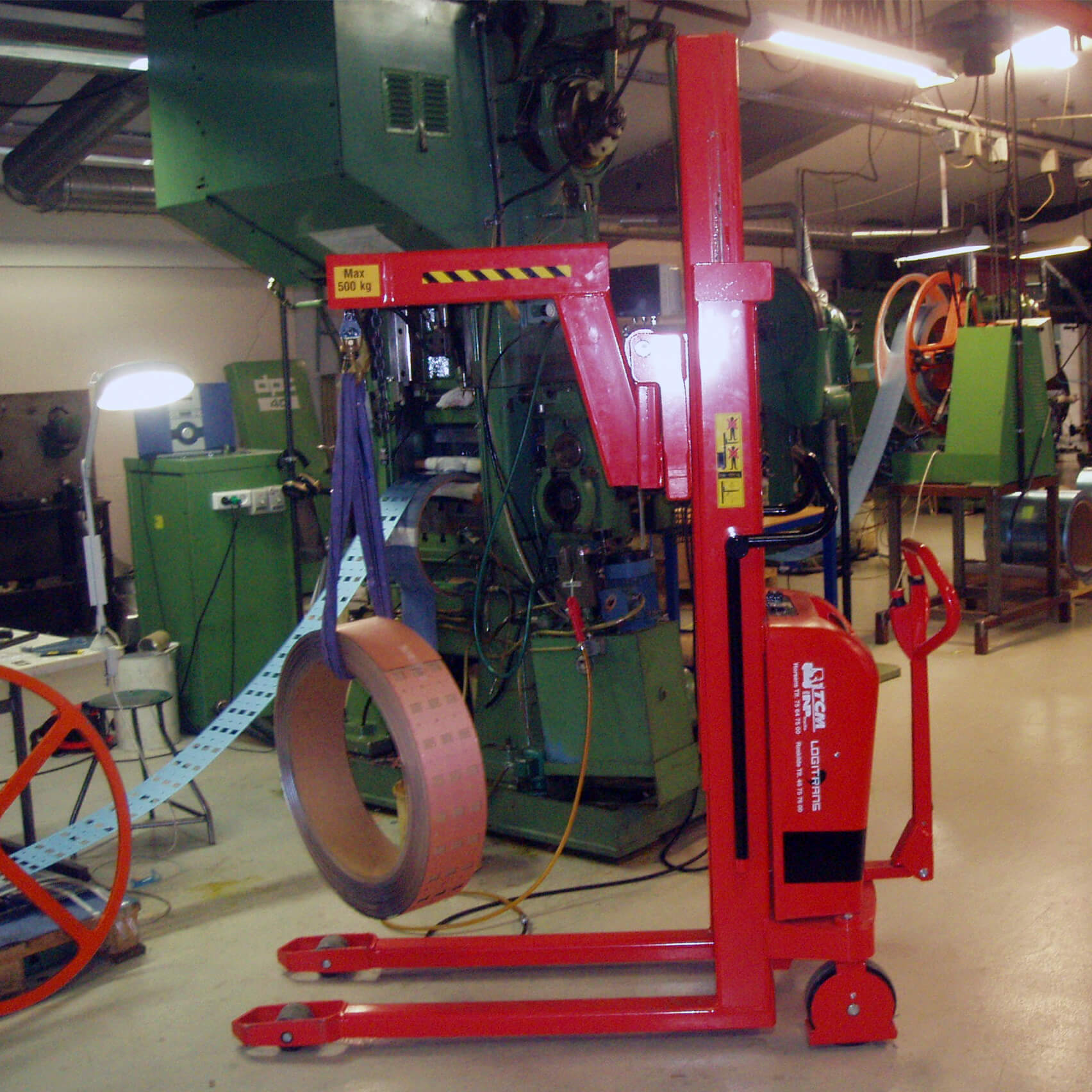 Logitrans optional extra - crane arm