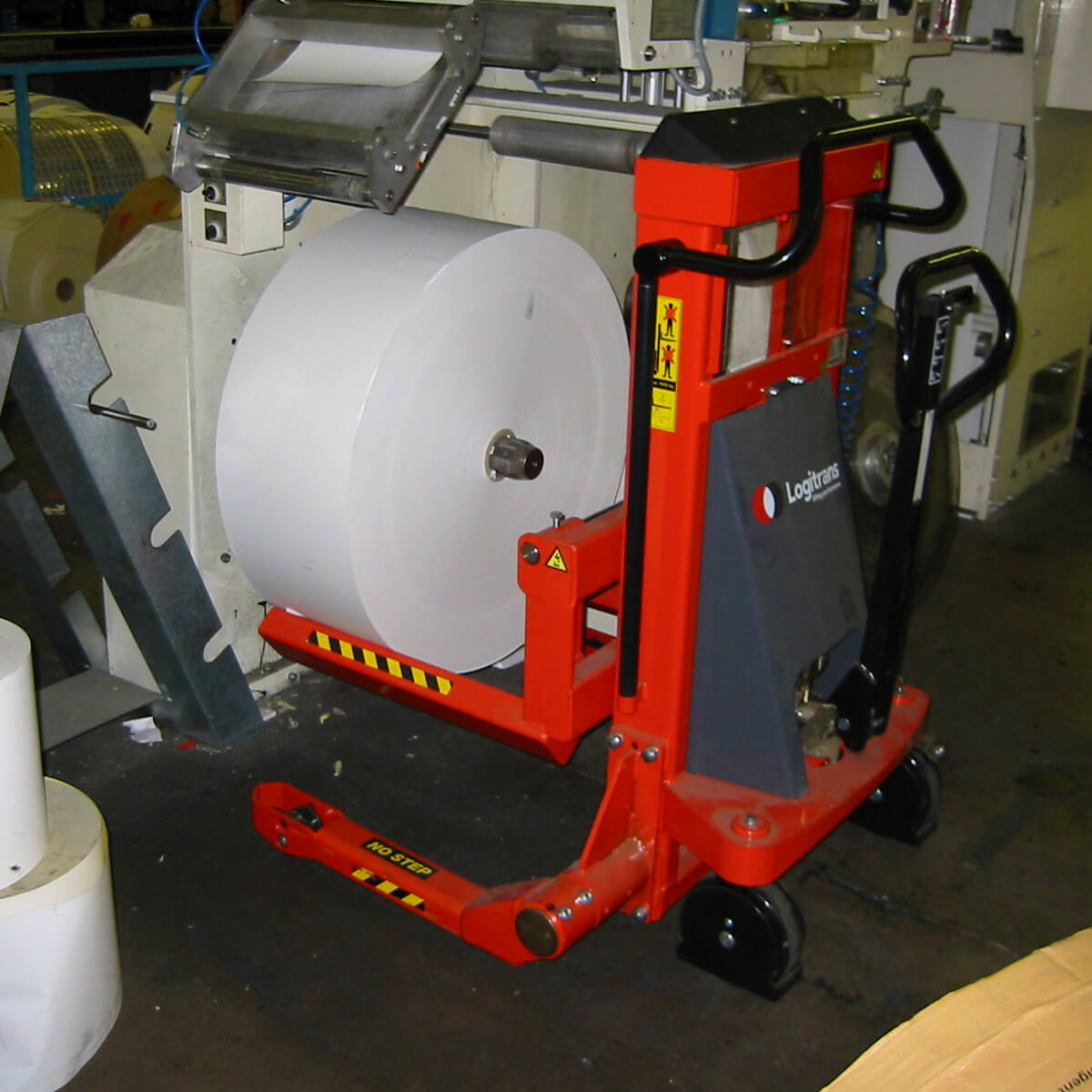 Tøndegafler med rulle